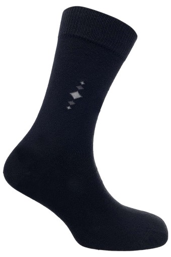 ADONTE - Adonte Erkek Pamuklu Dikişsiz Soket Çorap (Lacivert-2)