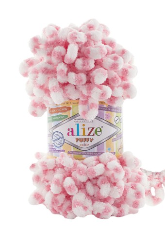 Alize Puffy Color El Örgü İpi 100 Gr (6494) - Thumbnail