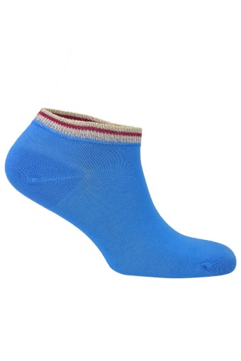 (12'li Paket) Aytuğ Kadın Patik Çorap Penye Desen 7 (Asorti) - Thumbnail