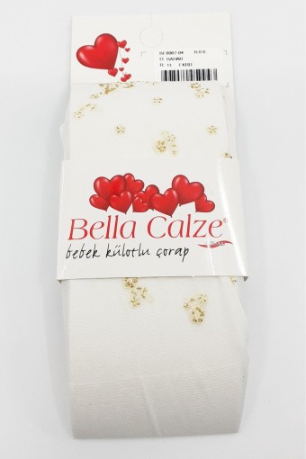 (12'li Paket) Bella Calze Kız Bebek Külotlu Çorap Mikro Sim (Asorti (999)) - Thumbnail
