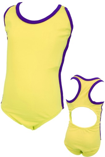 FORUM - Bombi Kız Çocuk Yüzücü Mayo (Sarı)