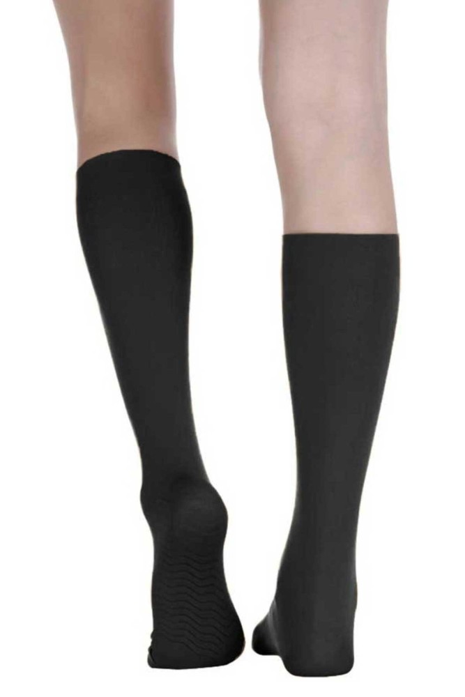 DAYMOD - Daymod Kadın İnce Dizaltı Çorap Masaj 80 (Siyah (500))
