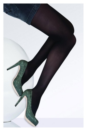 DAYMOD - Daymod Kadın İnce Külotlu Çorap Düz Mikro 50 Denye Maksi (Siyah (500))