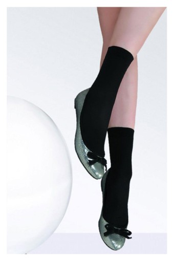 DAYMOD - Daymod Kadın İnce Soket Çorap Mikro 50 (Siyah (500))