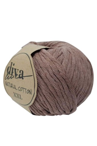 DIVA - Diva Natural Cotton XXL El Örgü İpliği 100 Gr. 70 Mt. (0221)