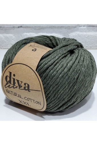 DIVA - Diva Natural Cotton XXL El Örgü İpliği 100 Gr. 70 Mt. (1979)