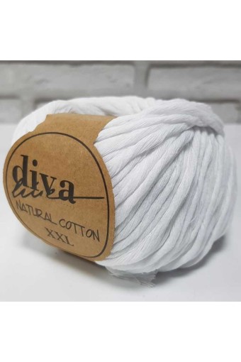 DIVA - Diva Natural Cotton XXL El Örgü İpliği 100 Gr. 70 Mt. (2101)