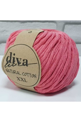 DIVA - Diva Natural Cotton XXL El Örgü İpliği 100 Gr. 70 Mt. (2136)