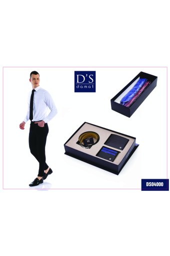 DS DAMAT - DS Damat Erkek Slim Fit 5'li Set (Beyaz)