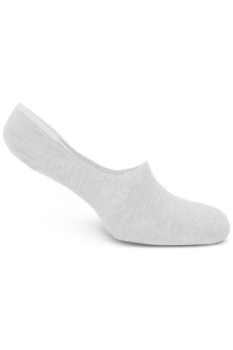 Dündar Babet Çorabı Kadın Penye Dikişsiz Soft Yıkamalı Kokulu (Beyaz) - Thumbnail