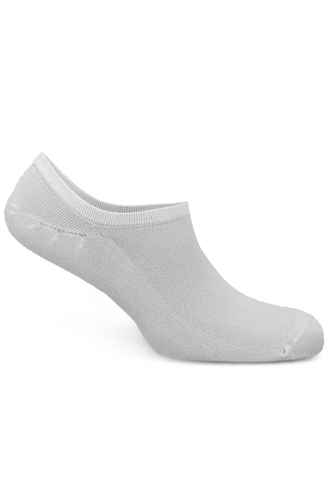 DÜNDAR - Dündar Kadın Çorap Sneaker Modal Plus Görünmez Çorap (Beyaz)