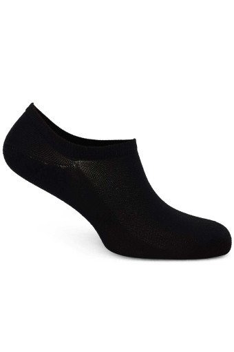 DÜNDAR - Dündar Kadın Çorap Sneaker Modal Plus Görünmez Çorap (Siyah)