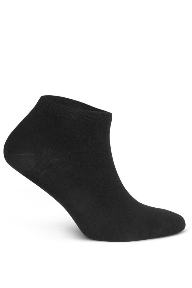DÜNDAR - Dündar Plus Erkek Patik Çorap Modal (Siyah)
