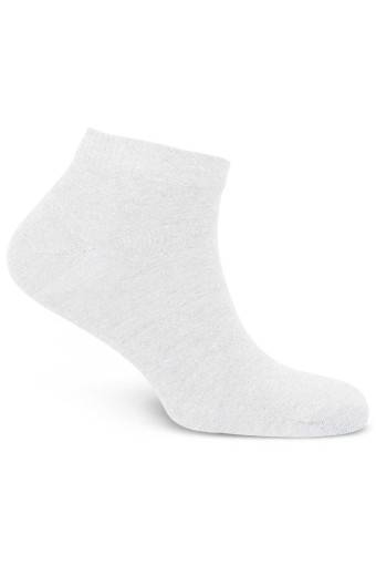 DÜNDAR - Dündar Plus Kadın Soket Çorap Modal Düz (Beyaz)