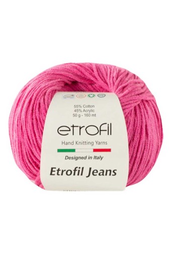 ETROFİL - Etrofil El Örgü İpliği Jeans 50 Gr 160 M (010)
