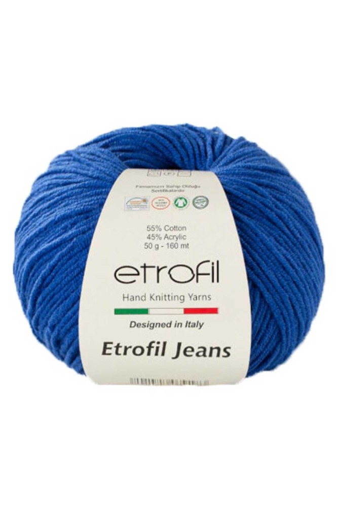 ETROFİL - Etrofil El Örgü İpliği Jeans 50 Gr 160 M (019)