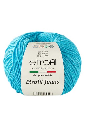 ETROFİL - Etrofil El Örgü İpliği Jeans 50 Gr 160 M (021)