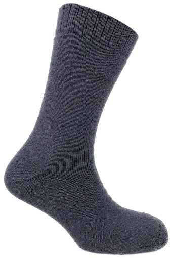 GULFSTAR - (12'li Paket) Gulfstar Erkek Havlu Termal Soket Çorap - Düz (Asorti)