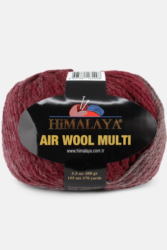 HİMALAYA - Himalaya Air Wool Multi El Örgü İpliği 100 Gr 155 Mt (09)