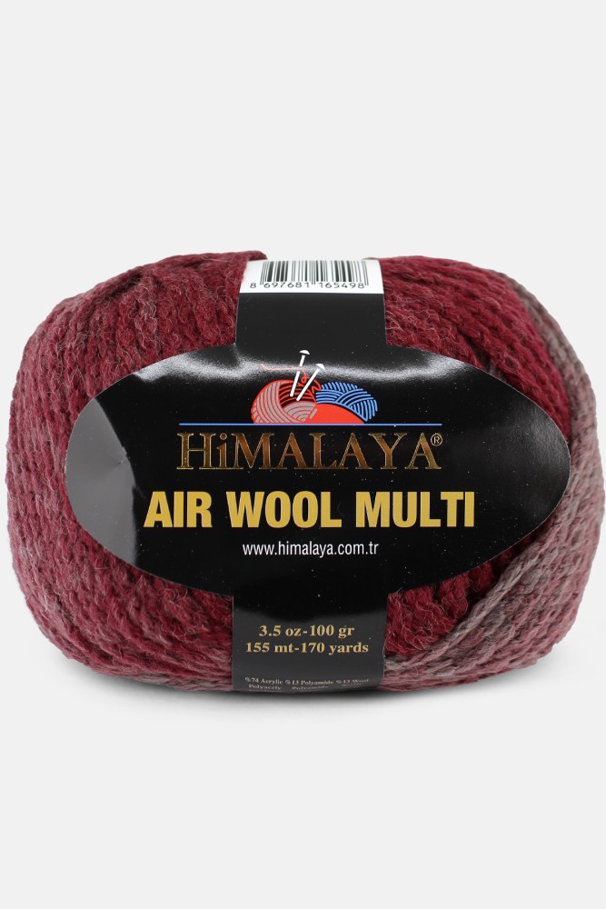 HİMALAYA - Himalaya Air Wool Multi El Örgü İpliği 100 Gr 155 Mt (09)
