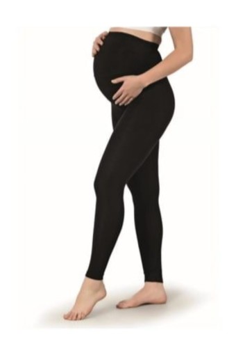İMER - İmer Kadın Tayt Modal Hamile Uzun (Siyah)