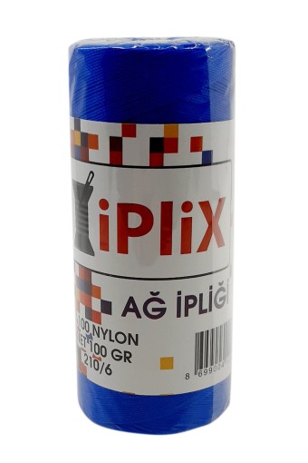 PINAR - İplix Ağ İpliği 100 Gr (Saks Mavisi)