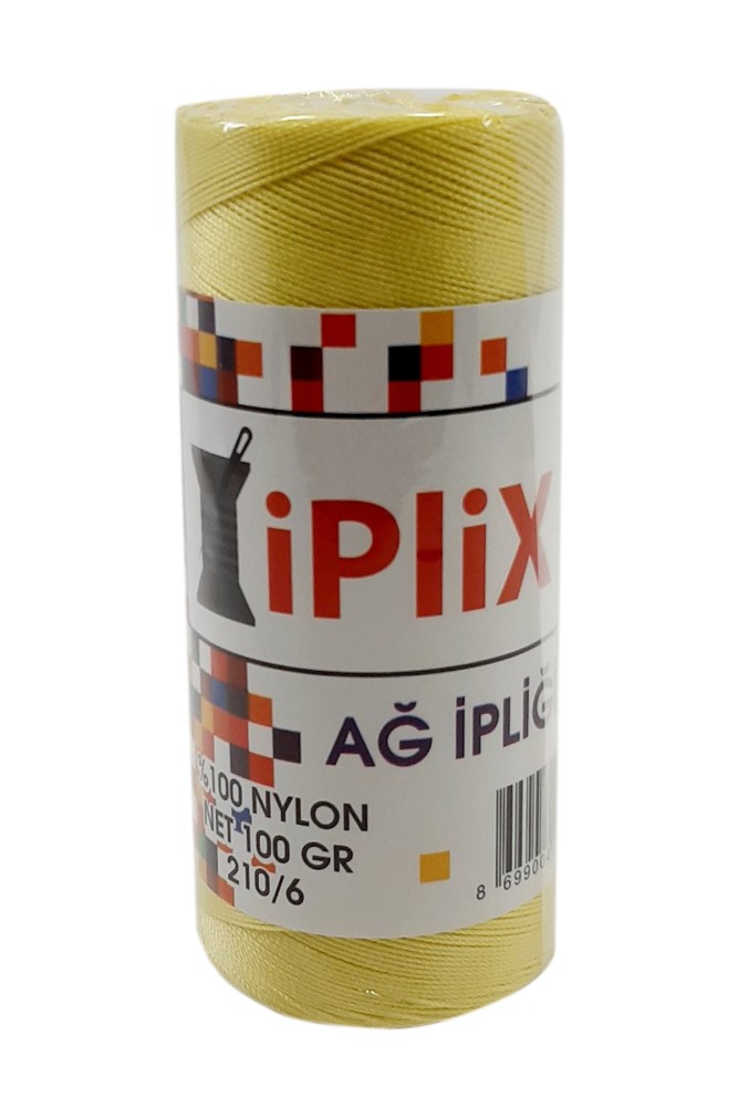 PINAR - İplix Ağ İpliği 100 Gr (Sarı)