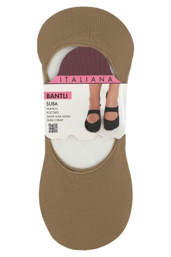 İTALİANA - İtaliana Kadın Babet Çorap Bantlı Suba (Ten (57))