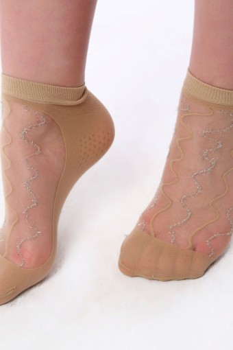 İTALİANA - Italiana Kadın İnce Patik Çorap Sutaşı (Siyah (500))