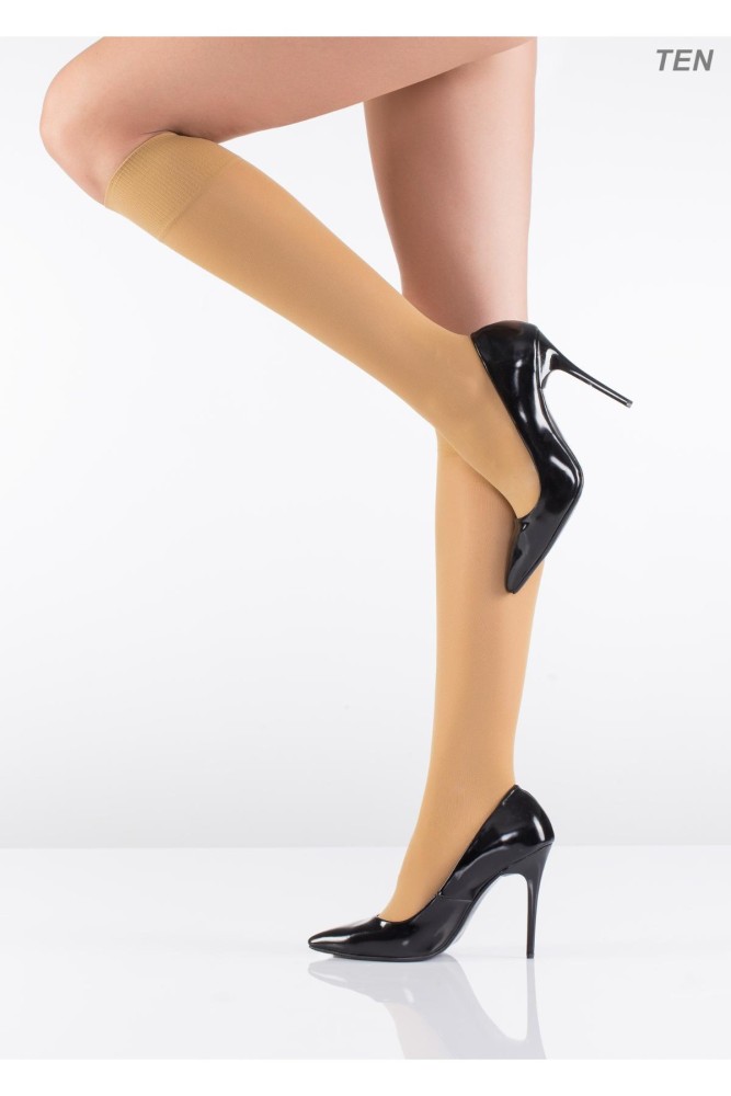 İTALİANA - İtaliana Kadın İnce Dizaltı Çorap Mikro 40 (Ten (57))