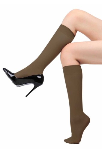 İtaliana Kadın İnce Dizaltı Çorap Opak 40 Denye (Vizon (86)) - Thumbnail