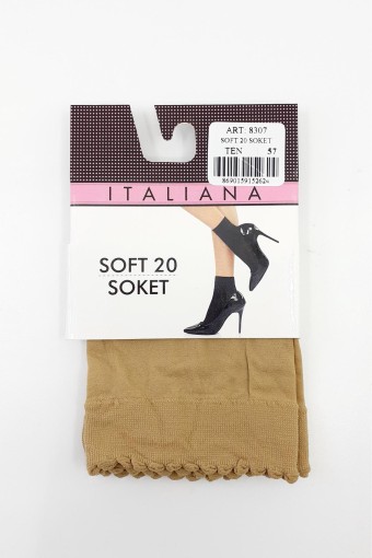 İTALİANA - İtaliana Kadın Soket Çorap Soft (Ten (57))