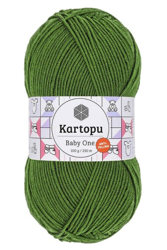 KARTOPU - Kartopu Baby One Akrilik El Örgü İpliği 100g 250m (K1391)