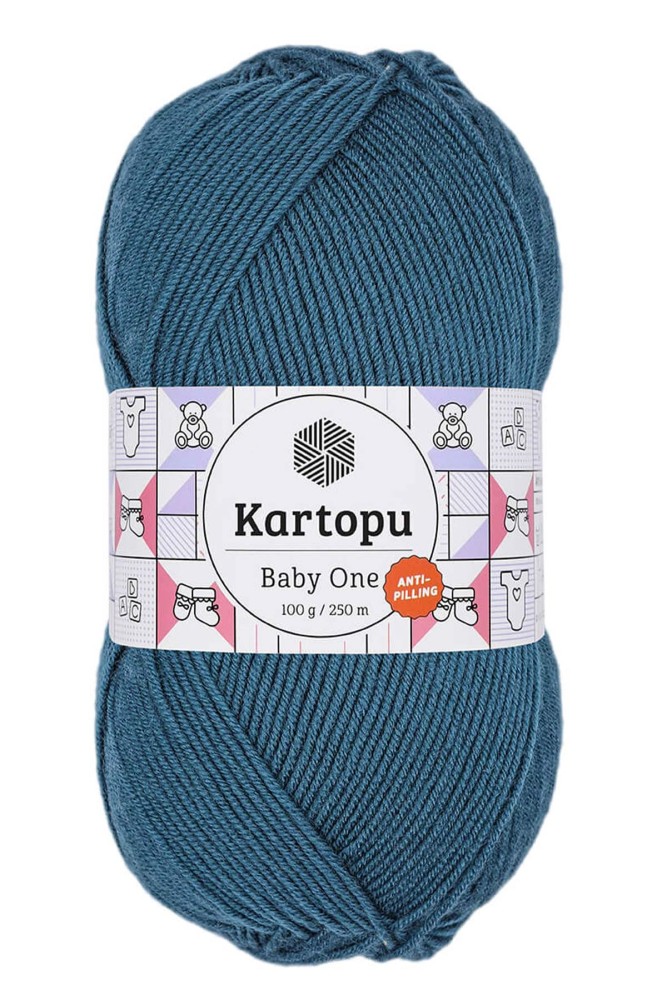 KARTOPU - Kartopu Baby One Akrilik El Örgü İpliği 100g 250m (K1467)