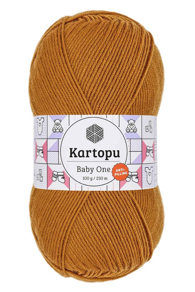 KARTOPU - Kartopu Baby One Akrilik El Örgü İpliği 100g 250m (K1854)