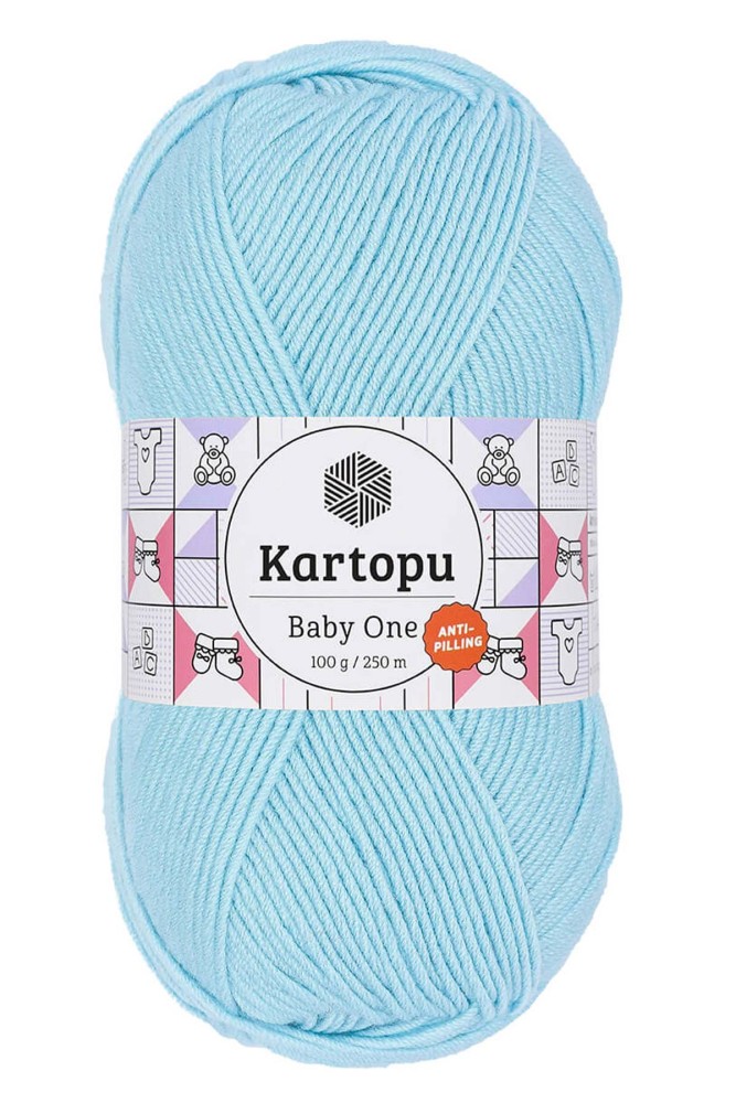 KARTOPU - Kartopu Baby One Akrilik El Örgü İpliği 100g 250m (K502)