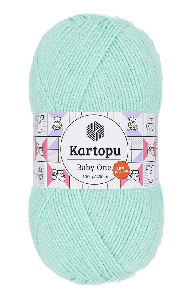 KARTOPU - Kartopu Baby One Akrilik El Örgü İpliği 100g 250m (K507)