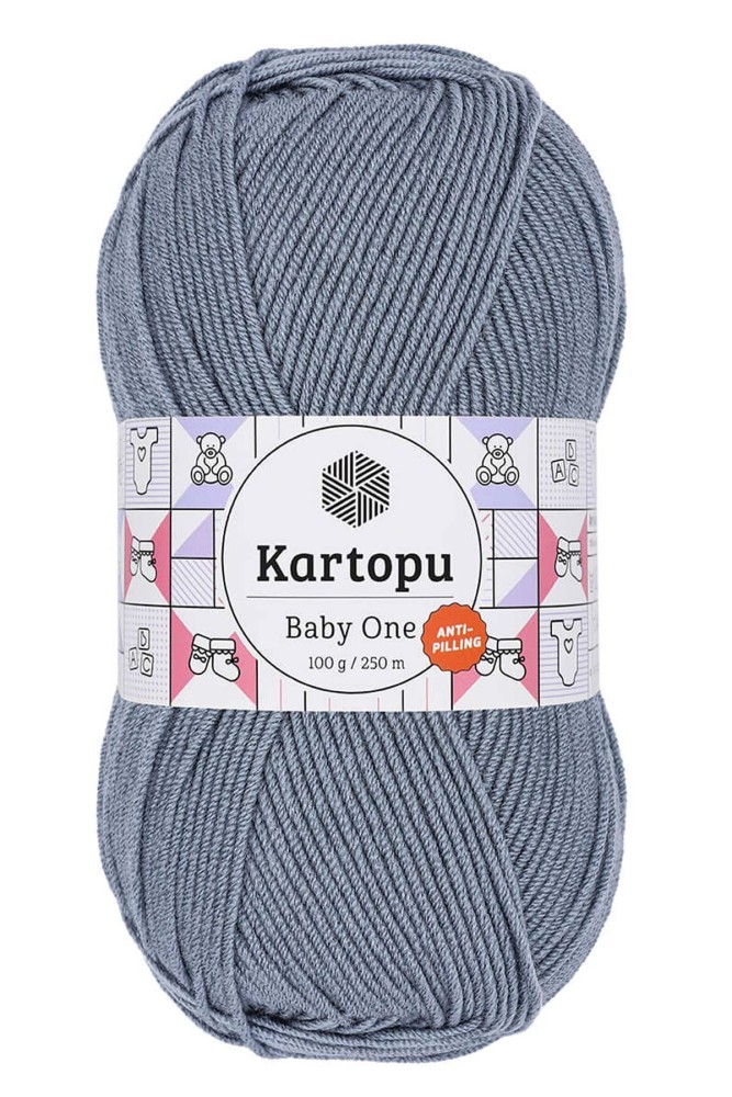 KARTOPU - Kartopu Baby One Akrilik El Örgü İpliği 100g 250m (K571)