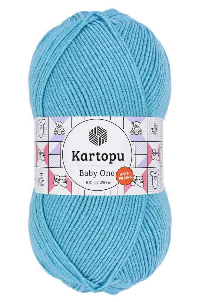 KARTOPU - Kartopu Baby One Akrilik El Örgü İpliği 100g 250m (K576)