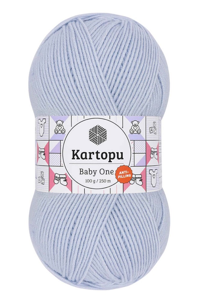 KARTOPU - Kartopu Baby One Akrilik El Örgü İpliği 100g 250m (K580)