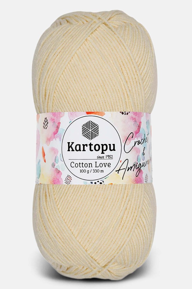 KARTOPU - Kartopu Cotton Love El Örgü İpliği 100g 330m (K037)