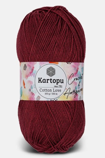 KARTOPU - Kartopu Cotton Love El Örgü İpliği 100g 330m (K104)