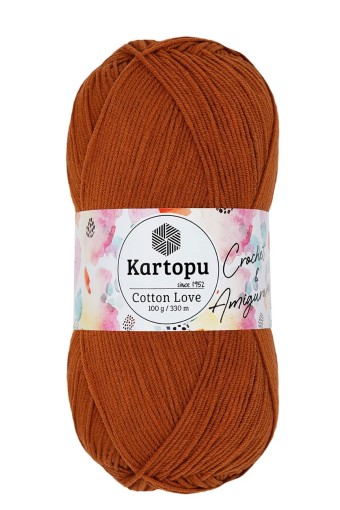 KARTOPU - Kartopu Cotton Love El Örgü İpliği 100g 330m (K1834)