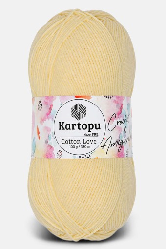 KARTOPU - Kartopu Cotton Love El Örgü İpliği 100g 330m (K331)