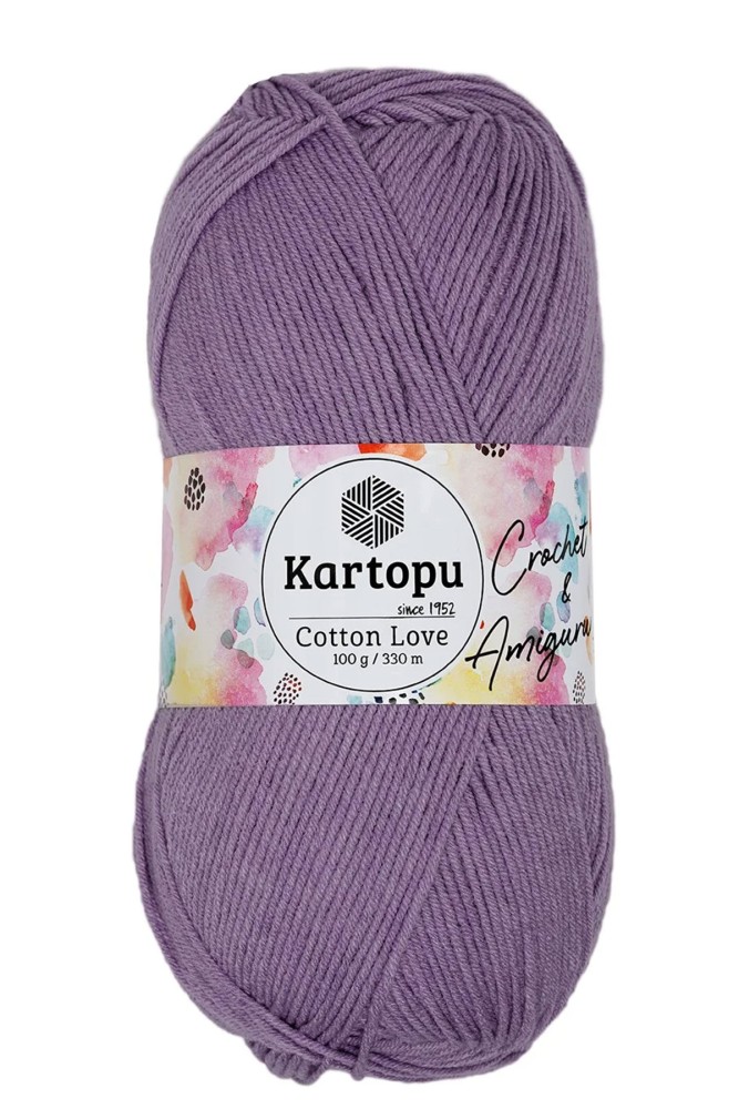 KARTOPU - Kartopu Cotton Love El Örgü İpliği 100g 330m (K701)