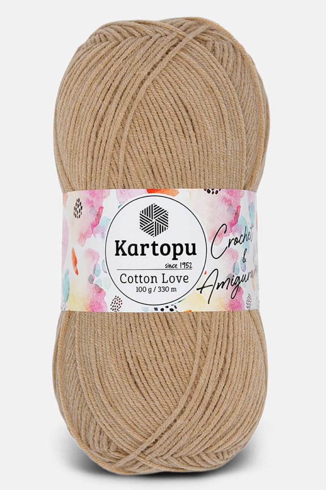 KARTOPU - Kartopu Cotton Love El Örgü İpliği 100g 330m (K837)