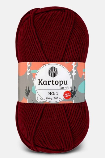 KARTOPU - Kartopu No. 1 El Örgü İpliği 100gr 160m (K129)