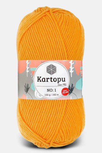 KARTOPU - Kartopu No. 1 El Örgü İpliği 100gr 160m (K154)