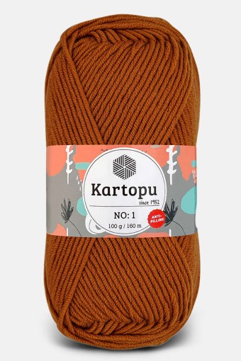 KARTOPU - Kartopu No. 1 El Örgü İpliği 100gr 160m (K1854)