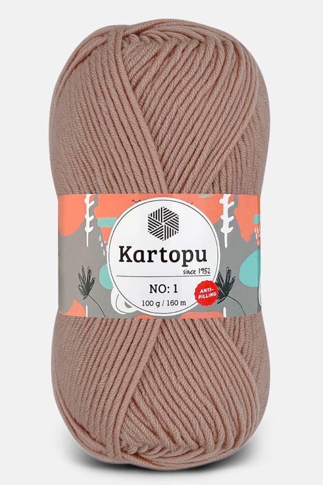 KARTOPU - Kartopu No. 1 El Örgü İpliği 100gr 160m (K1873)